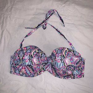 VS Bombshell Paisley Fantasy Bikini Top 34D